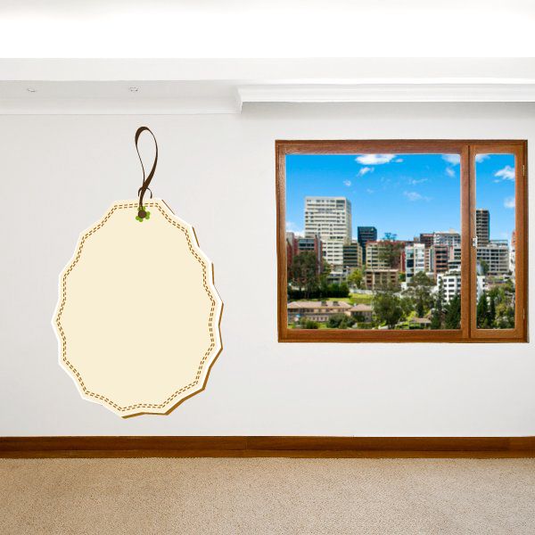 Image of Easter Egg Retail Tag Sticker