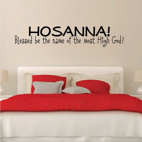 Image of Easter Hosanna Decal