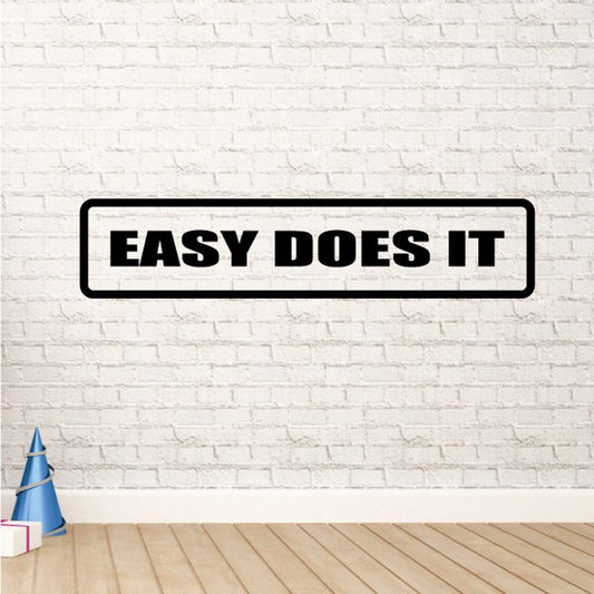 Image of Easy Does It Decal