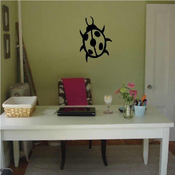 Image of Easy Going Ladybug Decal