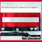Wall decal with quote: "Eat here and you’ll never live to regret it"