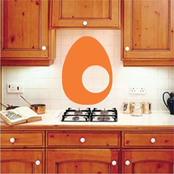 Image of Egg and Yolk Decal