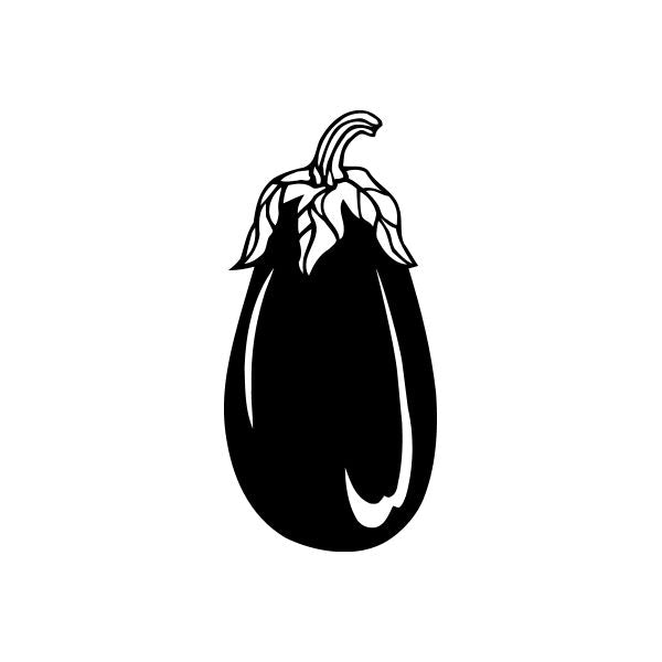 Image of Eggplant Decal