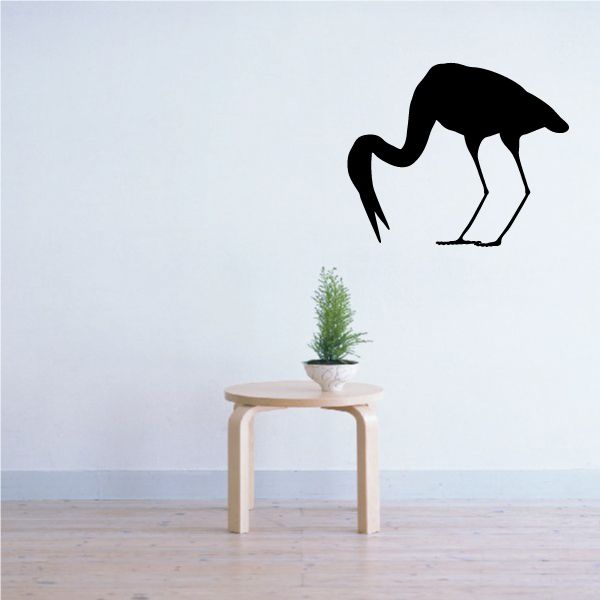 Image of Egret Feeding Decal