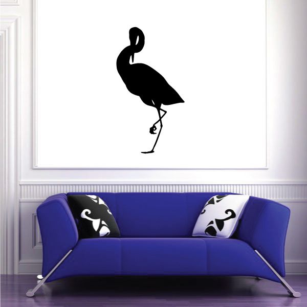 Image of Egret Grooming Decal