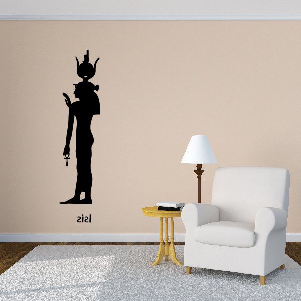 Image of Egyptian God Isis Decal