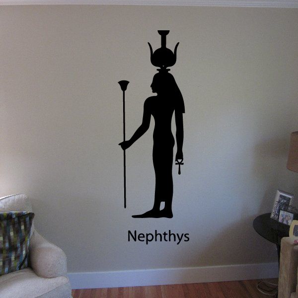 Image of Egyptian God Nephthys Decal