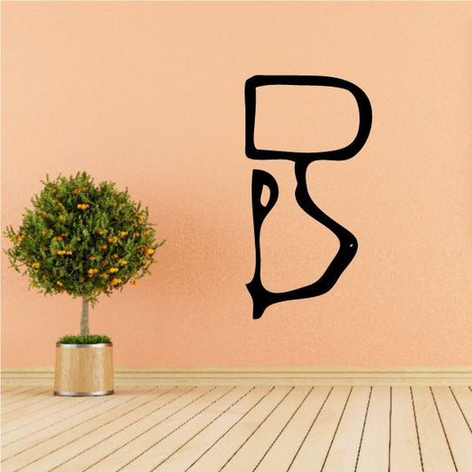 Image of Egyptian Hieroglyphics Animal Figure Decal