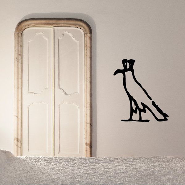 Image of Egyptian Hieroglyphics Wall Decal - Vinyl Decal - Car Decal - BA151