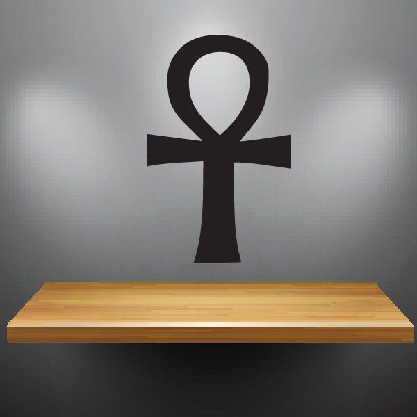 Image of Egyptian Large Ankh Decal