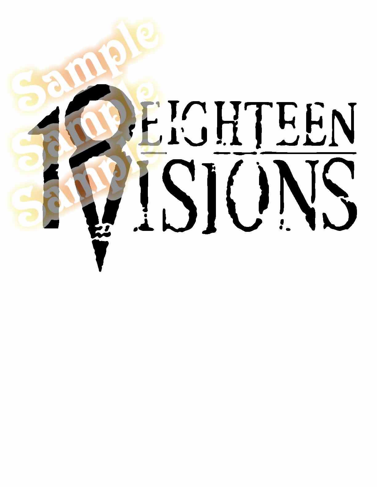 Image of Eighteen Visions Logo Decal