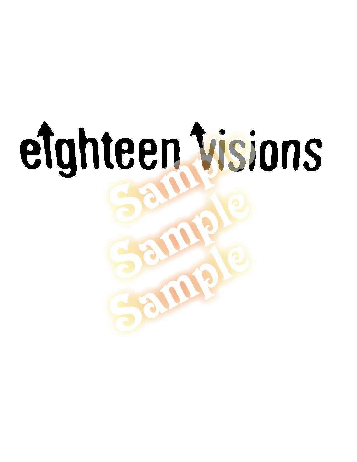 Image of Eighteen Visions True Text Decal