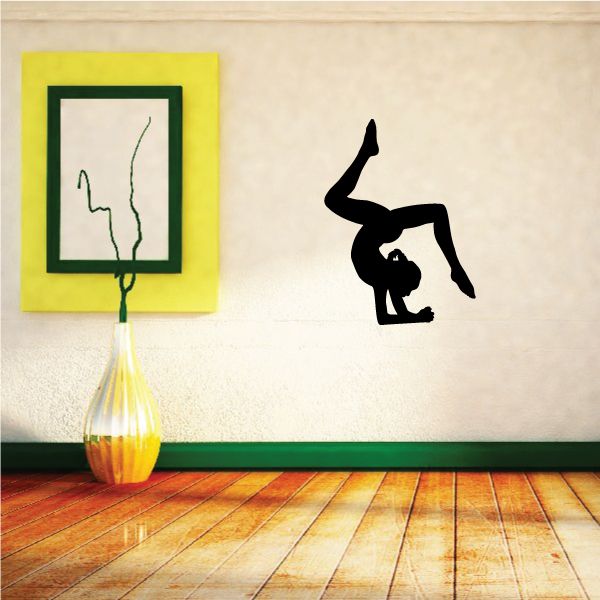 Image of Elbow Stand Gymnastics Decal