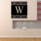 Image of Elegant Banner Monogram Decal