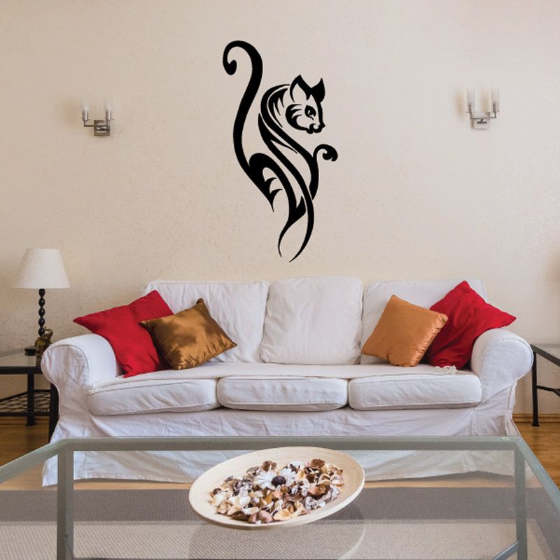 Image of Elegant Jungle Cat Decal