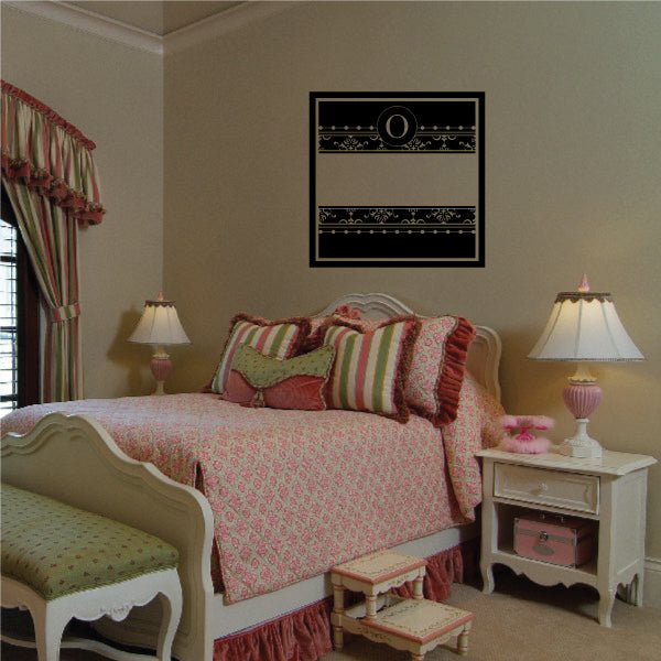 Image of Elegant Monogram Decal