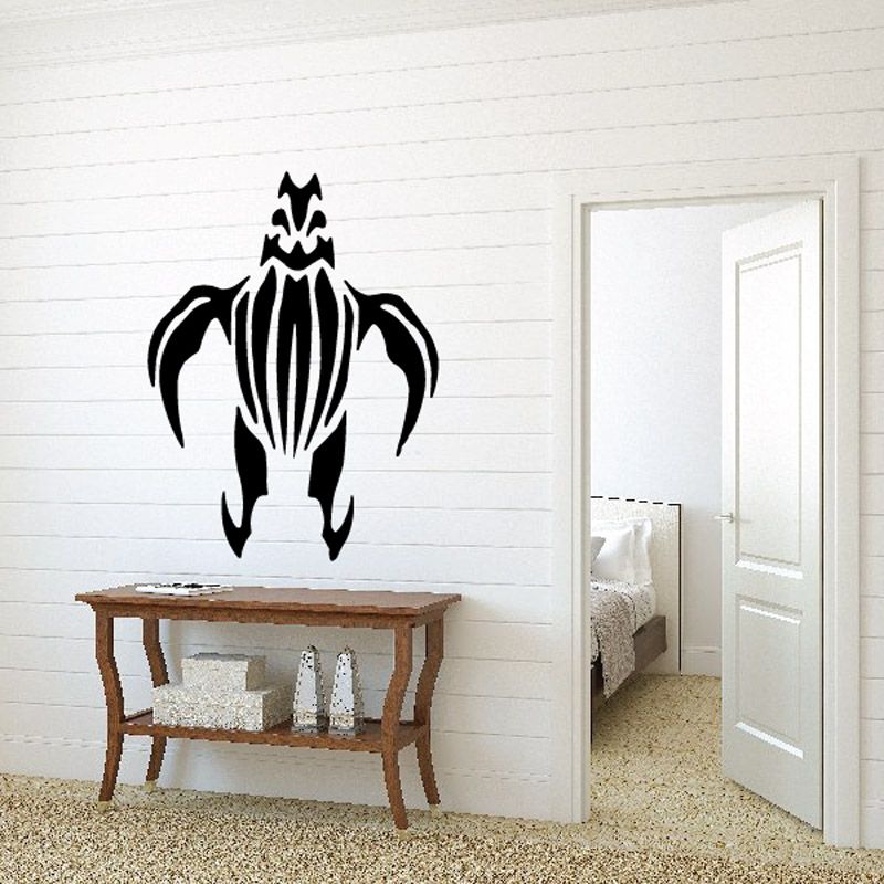 Image of Elegant Stripe Back Sea Turtle Decal