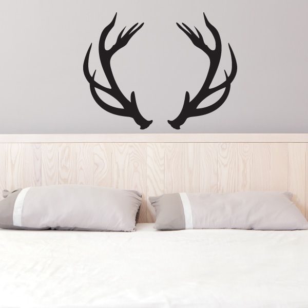 Image of Elk Antlers Decal