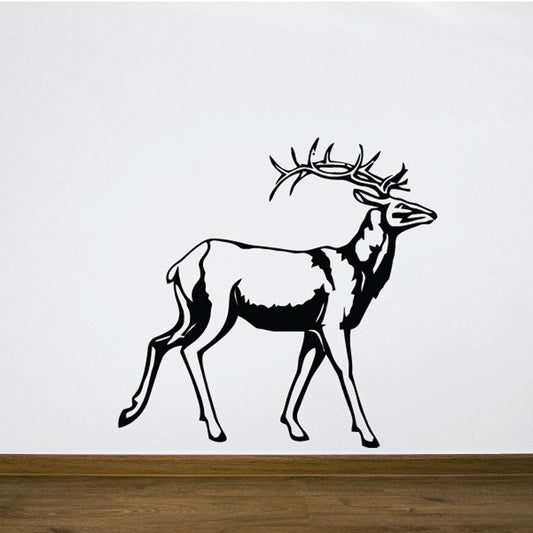 Image of Elk Doe Walking Decal