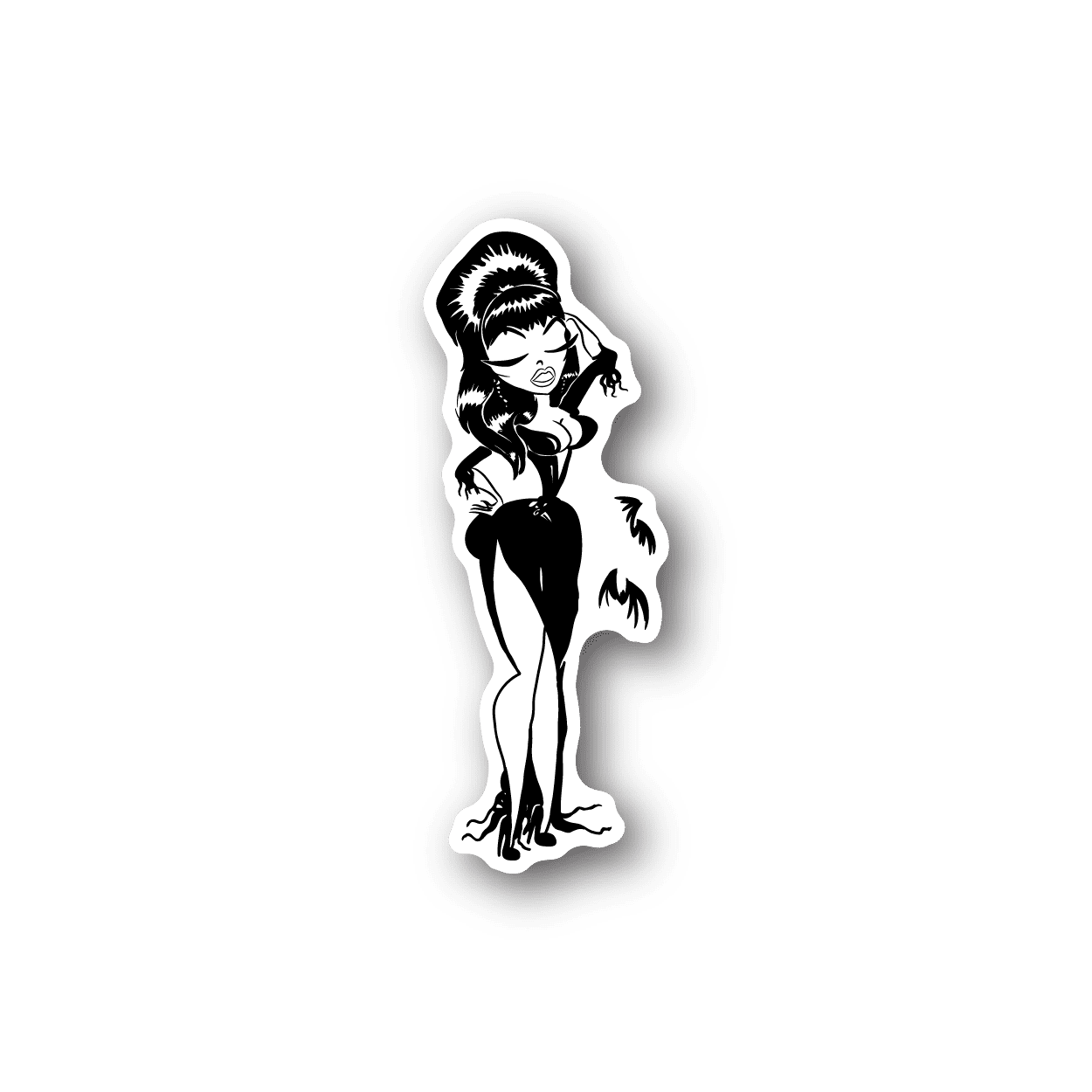 Image of Elvira Sticker