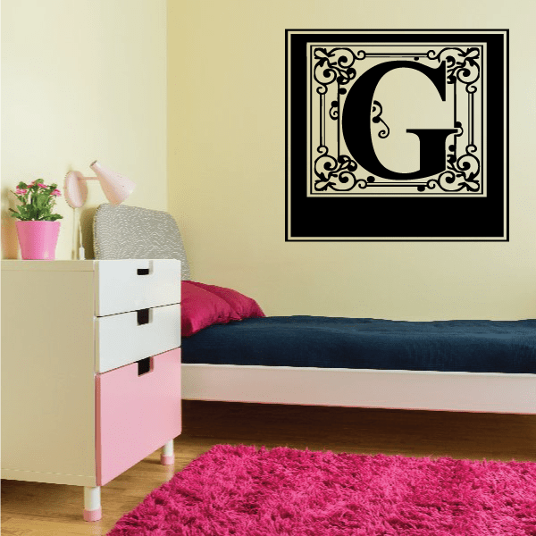 Image of Embellished Monogram Decals