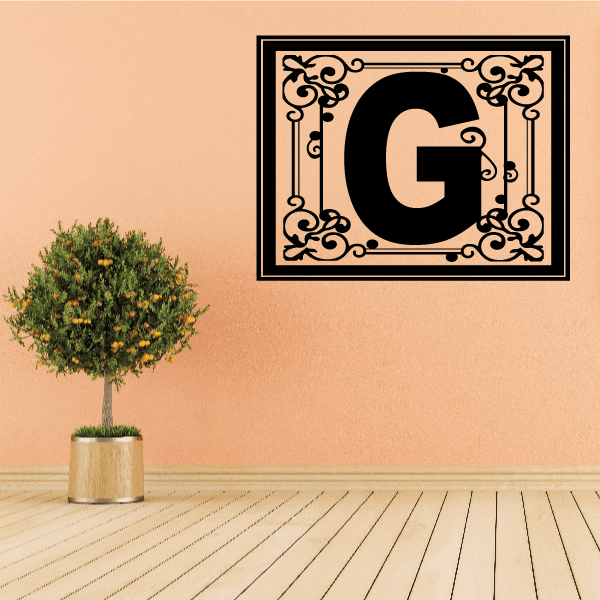 Image of Embellished Monogram Decals