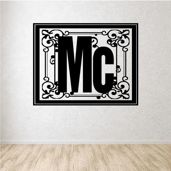 Image of Embellished Monogram Decals