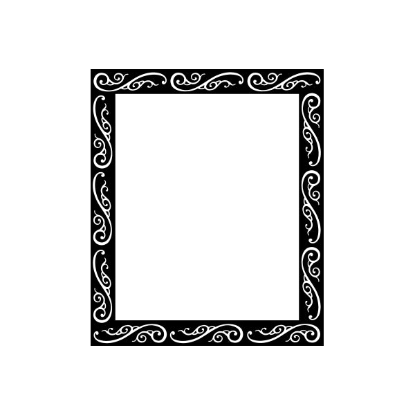 Image of Embellishment Frame Decals