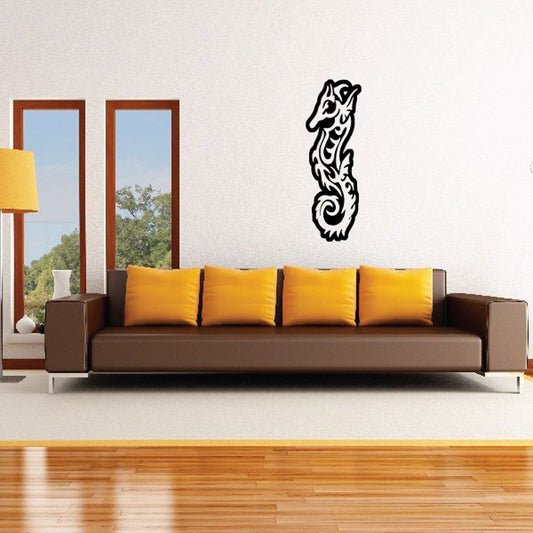 Image of Ember Seahorse Decal