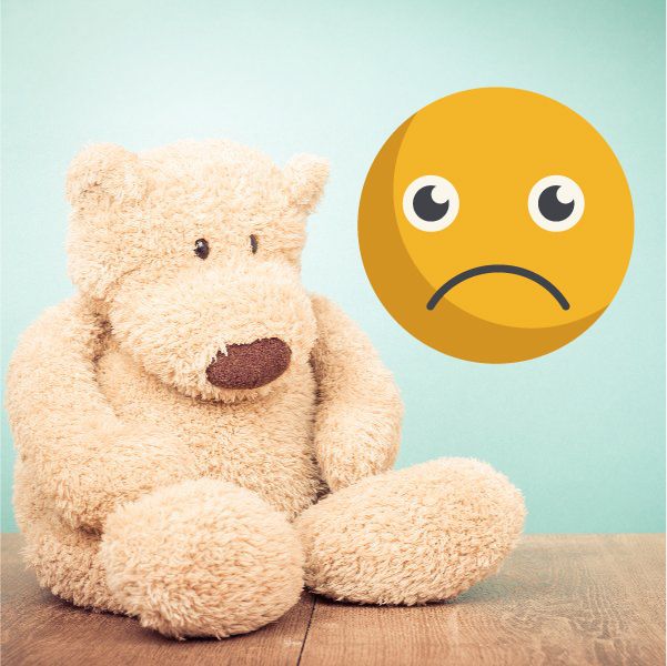 Image of Emoticon Sad Face Wall Decal - Vinyl Decal - Car Decal - Idcolor004