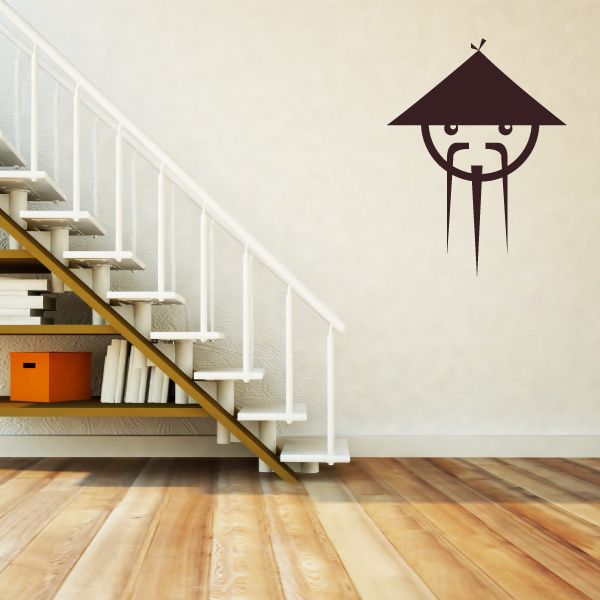 Image of Emoticon Wall Decal - Vinyl Decal - Car Decal - Id003