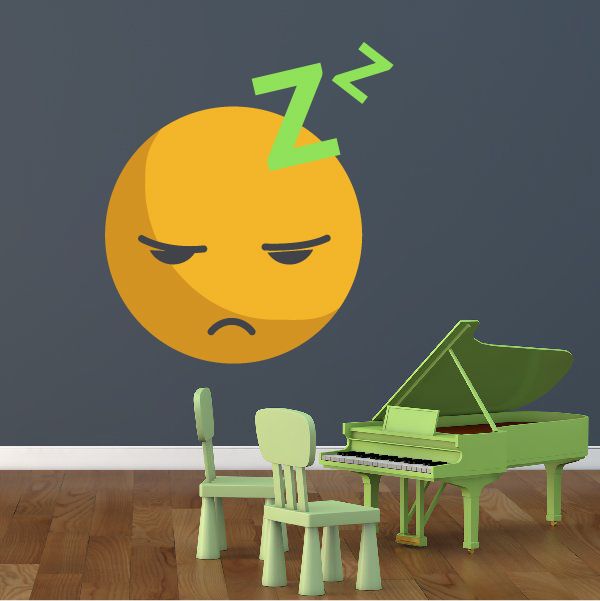 Image of Emoticon Wall Decal - Vinyl Decal - Car Decal - Idcolor036