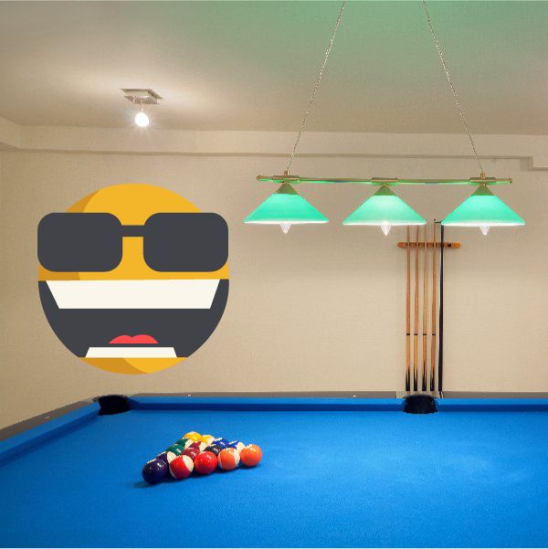 Image of Emoticon Wall Decal - Vinyl Decal - Car Decal - Idcolor041