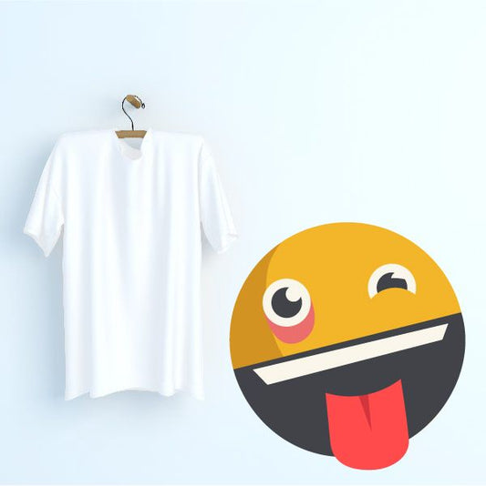 Image of Emoticon Wall Decal - Vinyl Decal - Car Decal - Idcolor046