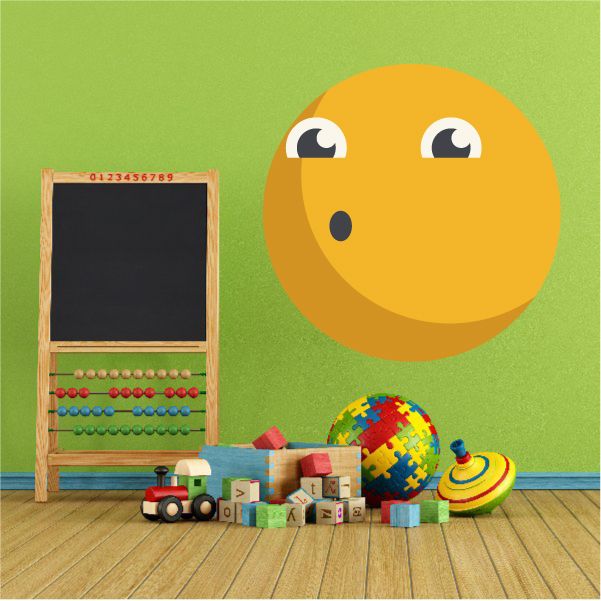 Image of Emoticon Wall Decal - Vinyl Decal - Car Decal - Idcolor048