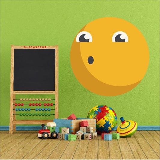Image of Emoticon Wall Decal - Vinyl Decal - Car Decal - Idcolor048