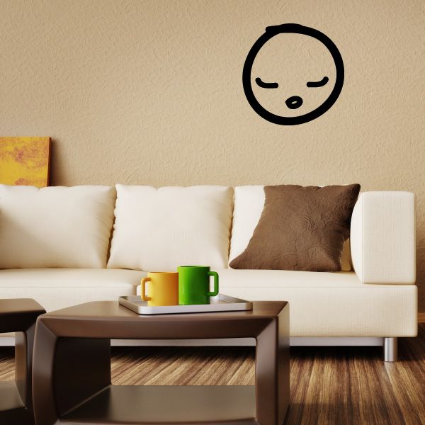 Image of Emoticondoodle Wall Decal - Vinyl Decal - Car Decal - Id021