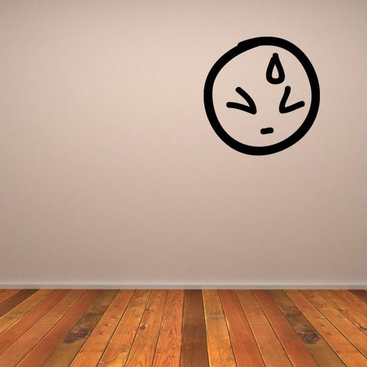 Image of Emoticondoodle Wall Decal - Vinyl Decal - Car Decal - Id027