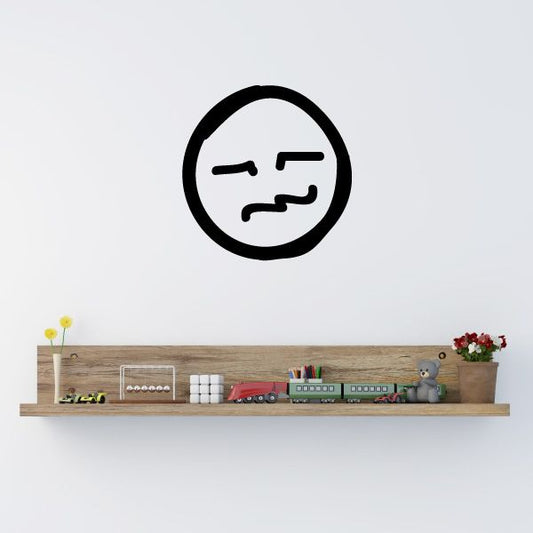 Image of Emoticondoodle Wall Decal - Vinyl Decal - Car Decal - Id041