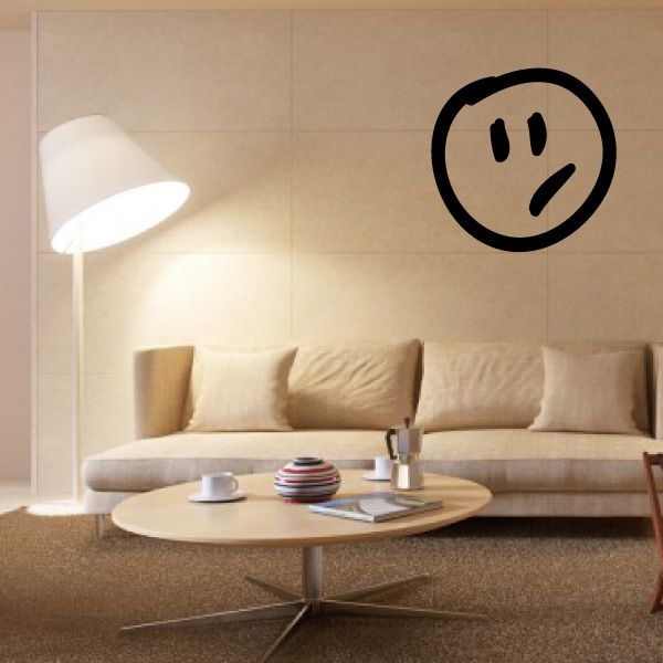 Image of Emoticondoodle Wall Decal - Vinyl Decal - Car Decal - Id048