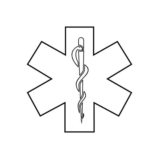 Image of EMS Casduces Emblem Decal