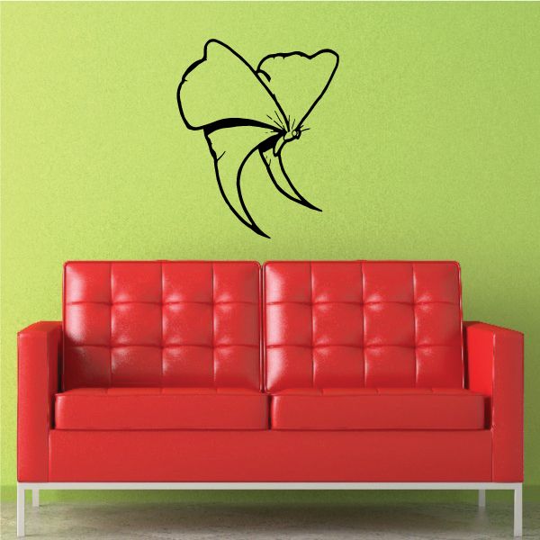 Image of Epic Winged Simple Butterfly Decal