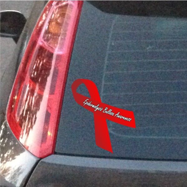 Epidermolysis Bullosa Awareness Ribbon Vinyl Sticker – Vinyl Disorder