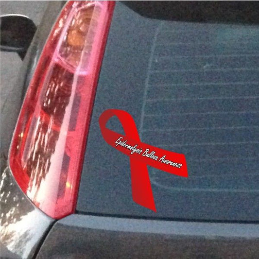 Image of Epidermolysis Bullosa Awareness Ribbon Vinyl Sticker