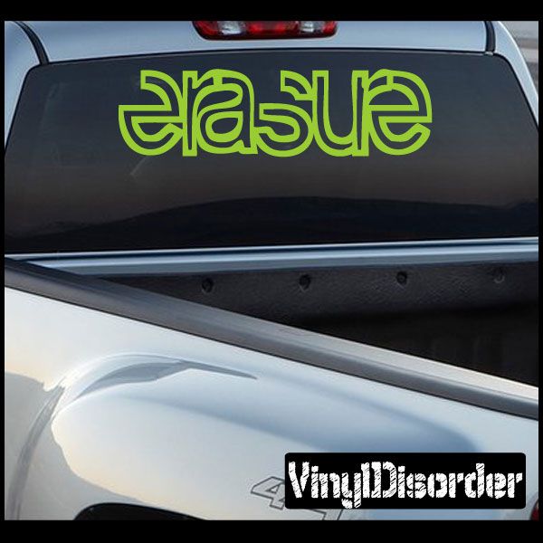 Image of Erasure Decal