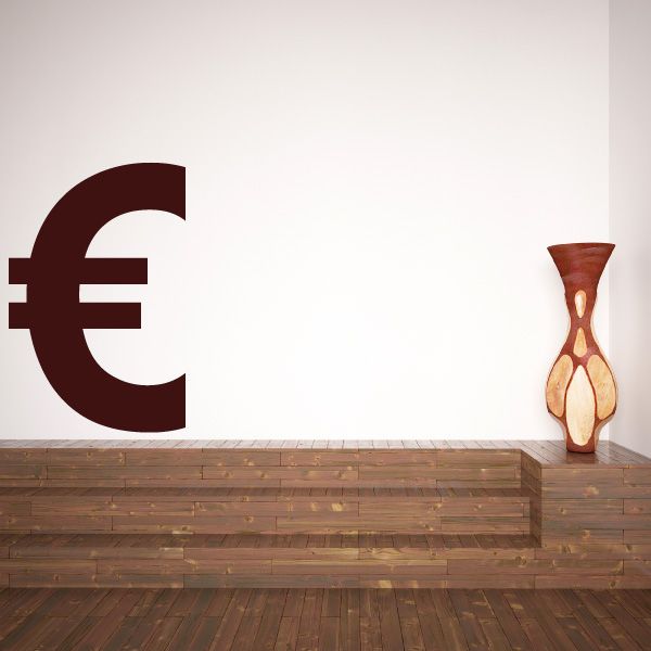 Image of Euro Symbol Decal