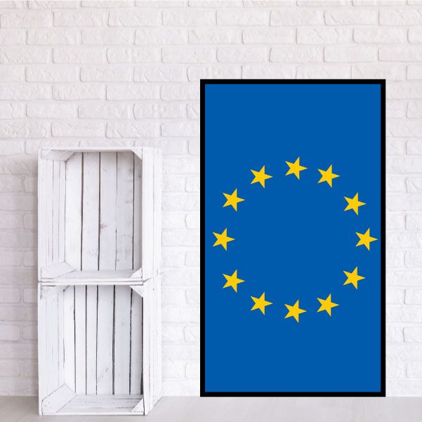 Image of Europe Flag Sticker 