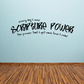 Scripture quote wall art with stylized lettering reading “SCRIPTURE POWER”