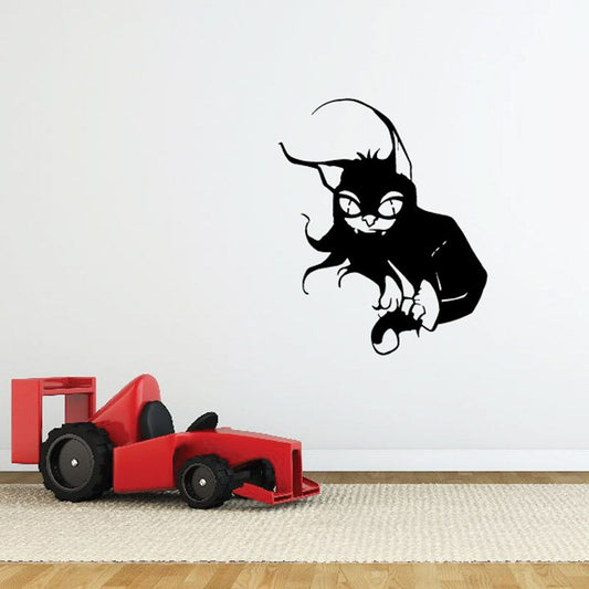 Image of Evil Cat Looking Decal