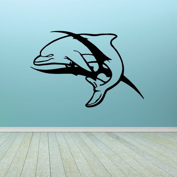 Image of Evil Dolphin Blade Decal